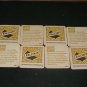 8 Falstaff Bar Coasters Double Sided
