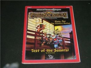 Advanced Dungeons & Dragons Book 2nd Edition Kara-Tur