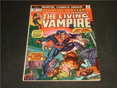 Adventure Into FEAR #23 Morbius Aug '74 Steve Gerber