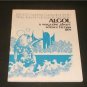 ALGOL Magazine Smith, Aldiss,Lupoff, White #20 1973