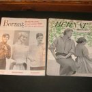 Bernat Handicrafter magazine # 41 1954 & # 75 1959