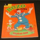 BOZO the Clown Coloring Book 1966 VERY NICE