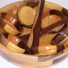 Salad Bowl Serving Set