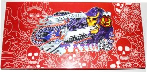 New HerStyler Red Tattoo Ceramic 1.5" Flat Iron