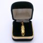 Ballet Slipper Ballerina Pendant Charm Gold Tone