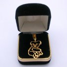 Koala Bear Pendant Charm Gold Tone