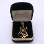 Koala Bear Pendant Charm Gold Tone