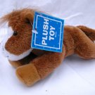 NWT 2 Brown Horse and White Horse Plush Stuffed Animal Lot NWT 2 Brown Horse and White Horse Plush Stuffed Animal Lot