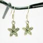 Flower butterfly snail bead silver touch of color cha cha charm bracelet