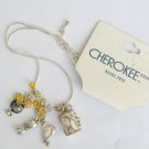 Cherokee summer vacation bikini margarita charm chain necklace NWT