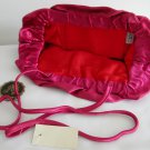 La Regale LTD NWT vintage hot pink shiny satin evening clutch purse La Regale LTD NWT vintage hot pink shiny satin evening clutch purse