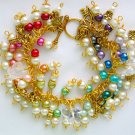 Fairy crystal AB butterfly rainbow bead colorful charm bracelet Fairy crystal AB butterfly rainbow bead colorful charm bracelet