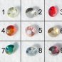 Cat  heart charm crystal diamond bead chain Bracelet Earrings Set YOUR CHOICE COLOR