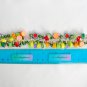 Fruit Vegetarian lime lemon strawberry charm green bead bracelet