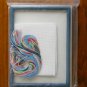 Golden Bee white Cat kitten flower counted cross stitch kit 60345