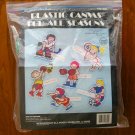 Plastic Canvas Sport Kid Magnets Kit Hockey Tennis Basketball Soccer Football S92-822
