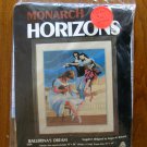 Monarch Horizons Ballerina’s Dream ballet longstitch needlepoint kit LS39