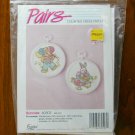 Golden Bee Pairs bunny rabbit pastel counted cross stitch kit 60503 Golden Bee Pairs bunny rabbit pastel counted cross stitch kit 60503