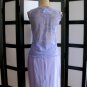 Casual Corner NWT purple silk pencil skirt size 8 and lace sleeveless top S/P set