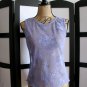 Casual Corner NWT purple silk pencil skirt size 8 and lace sleeveless top S/P set