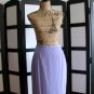 Casual Corner NWT purple silk pencil skirt size 8 and lace sleeveless top S/P set