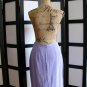 Casual Corner NWT purple silk pencil skirt size 8 and lace sleeveless top S/P set