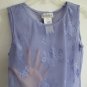 Casual Corner NWT purple silk pencil skirt size 8 and lace sleeveless top S/P set