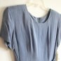 KC Spencer NWT retro cornflower blue purple rayon side tie dress size 10