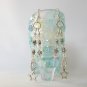 Shooting star charm AB iridescent crystal bead dangle earrings