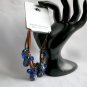 Royal blue semi-precious stone cha cha bracelet NWT