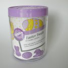 Wilton Easter Treats plastic cookie cutter set bunny lamb chick canister lot Wilton Easter Treats plastic cookie cutter set bunny lamb chick canister lot