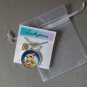 Dog cocker spaniel with scarf and hat cabochon charm pendant necklace