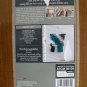 Bucilla Rya Tie starter kit blue white black wall hanging rug Plaid