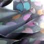 Handmade paper rose light purple grey pink heart stripe flower bouquet