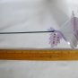Handmade paper rose peach light purple flower bouquet