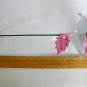 Handmade paper rose light pink flower bouquet handmade