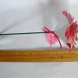 Handmade paper rose red yellow orange paper flower bouquet