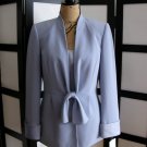 Liz Claiborne Suits NWT blue-violet purple evening blazer jacket cami size 6