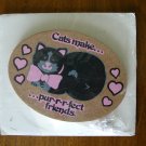 Happy Corkers Cats Make Purrrfect Friends magnetic cork board # 152032 Happy Corkers Cats Make Purrrfect Friends magnetic cork board # 152032