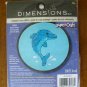Dimensions Learn a Craft Dolphin Delight & Cupcake cross stitch kit lot of 2