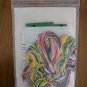 Columbia Minerva CM NOEL Rainbow Crewel Christmas Ornament Kit tree 7257