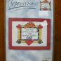 Bucilla Xpressions Spoiled Cat orange counted cross stitch kit 42603