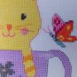 Artiste Mini Teacup Kitty cat counted cross stitch kit 1576487