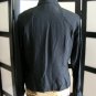 Anna and Frank black key hole long sleeve button silk top M