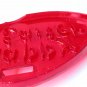 HRM clear red plastic flag clover duck chick bunny easter egg cookie cutter lot 5