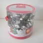 Wilton Christmas metal cookie cutter set of 18 holiday shapes