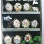 Plastic Canvas Garden Boutique tissue box Cross stitch Keepsake Little People Design leaflets