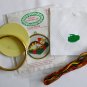 Santaâs Workbench cross stitch cat ornament Bucilla tiger Banar born to shop kit lot