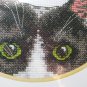 Dimensions Meow grey white cat counted cross stitch kit 72-75815