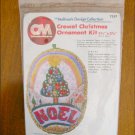 Columbia Minerva CM NOEL Rainbow Crewel Christmas Ornament Kit tree 7257